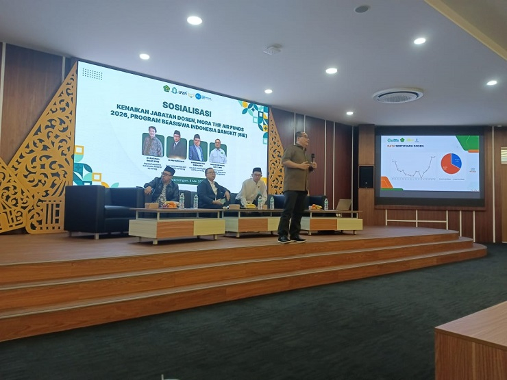 UPAYA TINGKATKAN SDM, DOSEN FEBI UIN GUS DUR IKUTI SOSIALISASI JABATAN KARIR