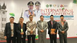 DOSEN FEBI UIN K.H. ABDURRAHMAN WAHID PEKALONGAN TURUT RUMUSKAN RISALAH KONFERENSI WAKAF INTERNASIONAL SUMATRA BARAT 2025