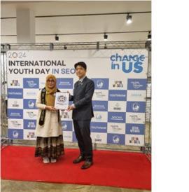 Prof. Dr. Shinta Dewi Rismawati, SH, MH, Dosen FEBI UIN KH Abdurahman Wahid Pekalongan Jadi Pembicara di Asia Pacific Youth SDGs Summit dan International Summer Exchange 2024 di Korea Selatan