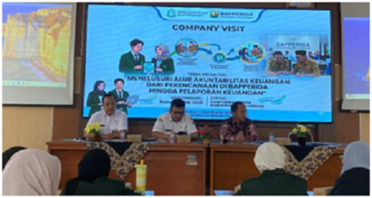 Menelusuri Alur Akuntabilitas Keuangan, Mahasiswa Prodi Akuntansi Syariah FEBI UIN K.H. Abdurrahman Wahid Pekalongan Kunjungi BAPPERIDA Kabupaten Pekalongan