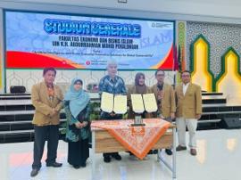 FEBI UIN GUS DUR SUKSES TEKEN MOA DENGAN WIRASOFT PTY LTD AUSTRALIA